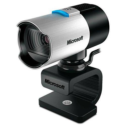 Webcam Microsoft LifeCam Studio 1425 Q2F-00013 Gravação de 1080p - Prata/Preto