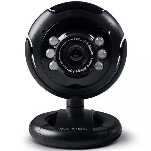Webcam Night Vision Toy 16mp Microfone Multilaser Garantia