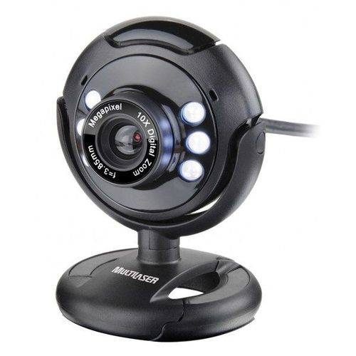 Webcam Plugeplay 16mp Nightvision Mic USB Wc045