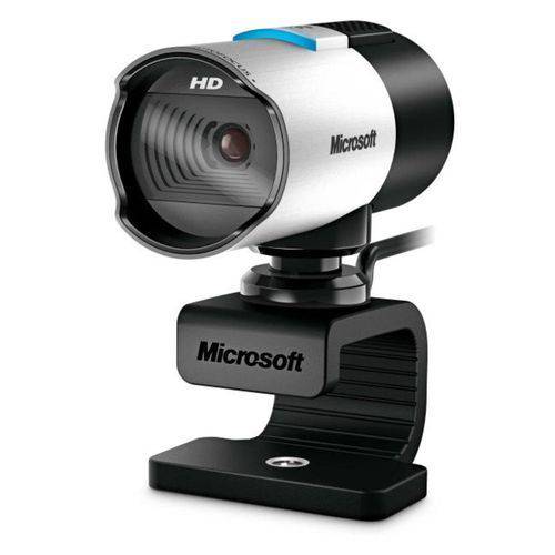 Webcam - USB 2.0 - Microsoft LifeCam Studio - Preta/Prata - Q2F-00013