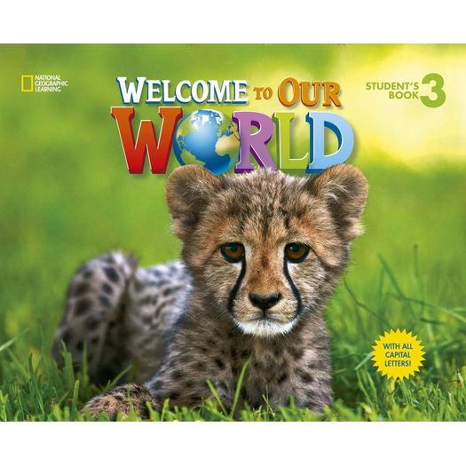 Welcome To Our World 3 Activity Book - All Caps - Cengage