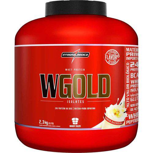 Wgold Whey Protein (Pt) 2,3kg - Integralmédica