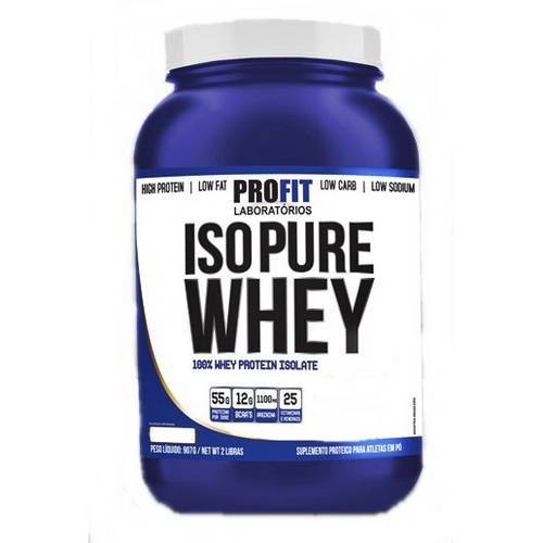 Whey 100% Isolado IsoPure (900g) - ProFit