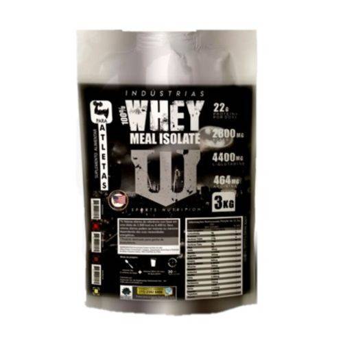 Whey 100% Isolate Meal - 3kg - Refil!