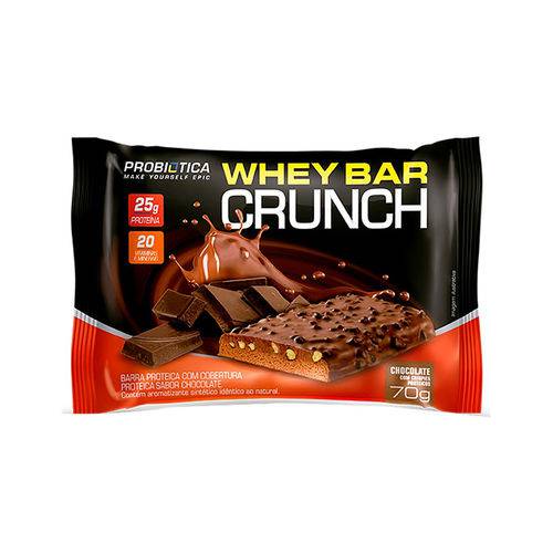 Whey Bar Crunch (70g) Probiotica - Chocolate