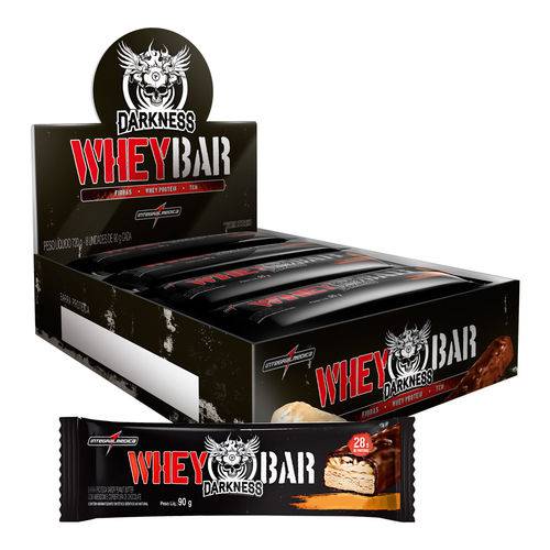 Whey Bar Darkness - Integral Médica - Sabor Chocolate Amargo
