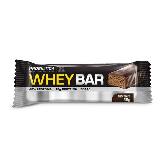 Whey Bar Probiotica Chocolate 40g