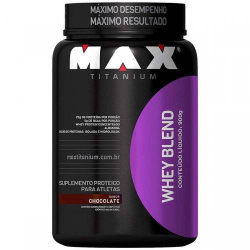 Whey Blend 900 Gramas - Max Titanium