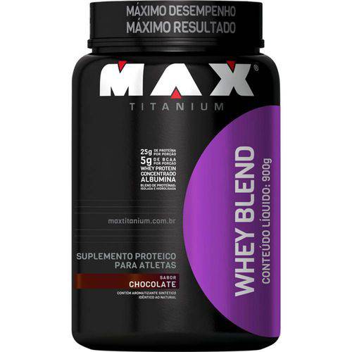 Whey Blend 900g - Chocolate - Max Titanium