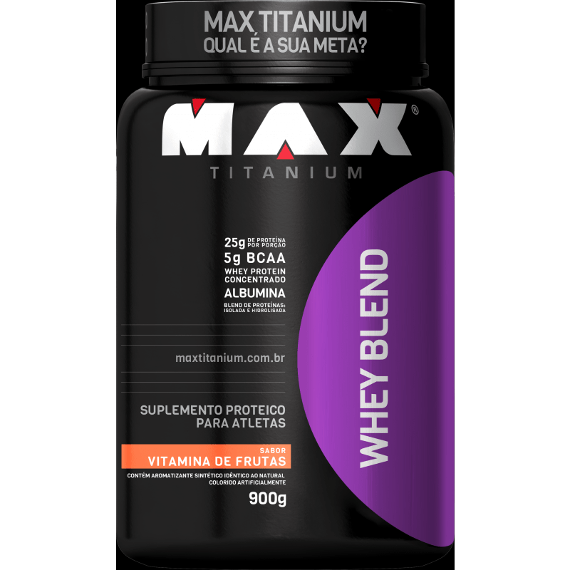 Whey Blend (900g) Max Titanium-Chocolate