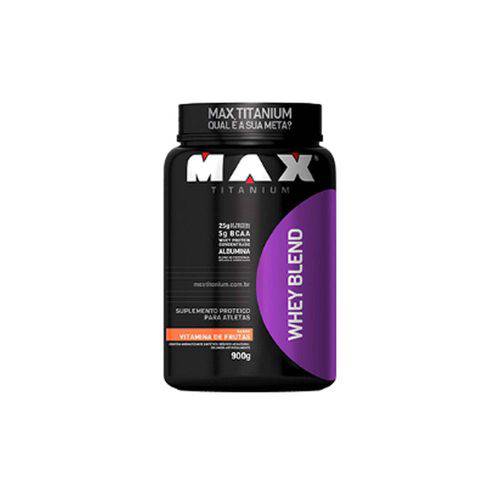 Whey Blend 900gr - Max Titanium-Vitamina de Frutas