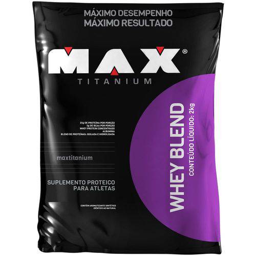 Whey Blend - 2 Kg - Max Titanium