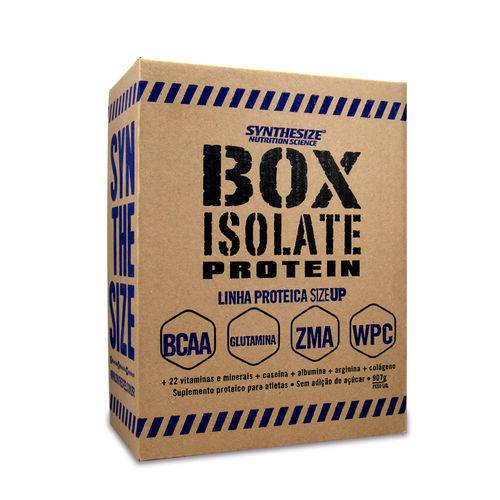 Whey Concentrado + Bcaa + Glutamina + Zma (907g) Box Isolate
