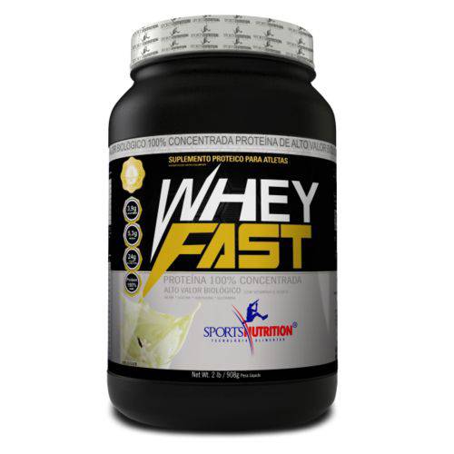 WHEY FAST PROTEIN 908g - Sabor Chocolate - Sports Nutrition