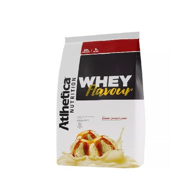 Whey Flavour 850g Atlhetica Nutrition Whey Flavour 850g Banana Caramelizada Atlhetica Nutrition