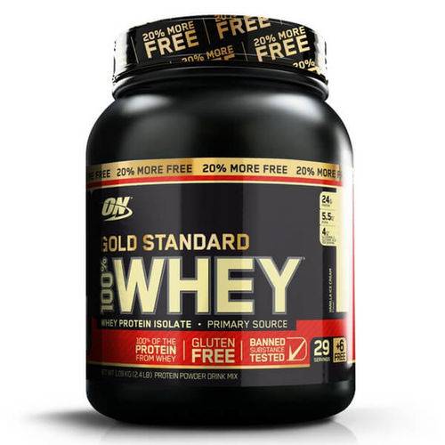 Whey Gold Standard 20 Free (2,4Lbs/1090g) -Optimum Nutrition