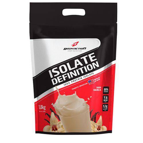 Whey Isolado 1.8kg - Isolate Definition - Bodyaction Sabor Chocolate