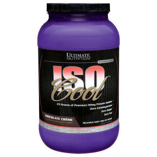 Whey Isolado IsoCool 907g Ultimate Nutrition - Chocolate