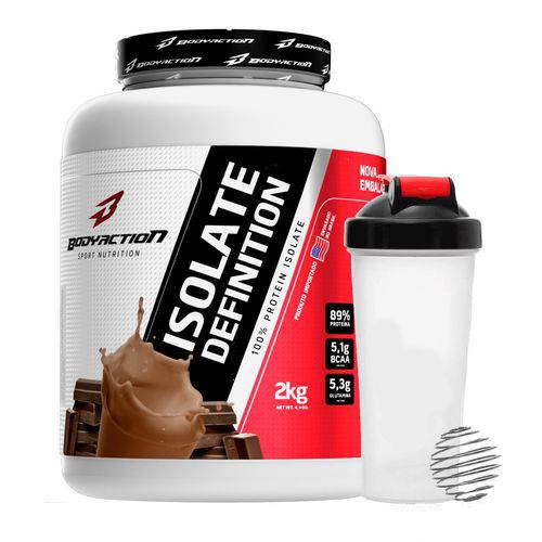 Whey Isolate Definition 2kg com Coqueteleira - Body Action