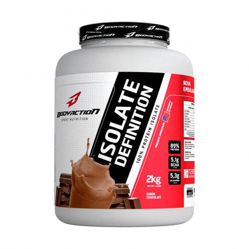 Whey Isolate Definition - Pote de 2kg - Body Action