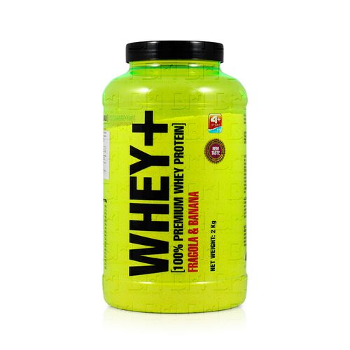 Whey+ 2kg - 4+ Nutrition Whey+ 2kg Crema Bicoitto - 4+ Nutrition