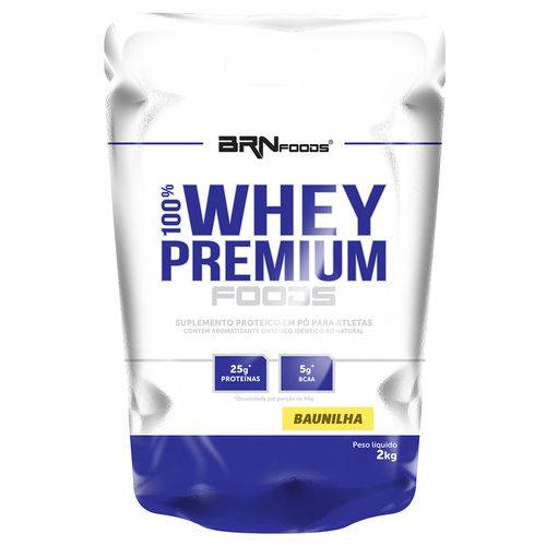 Whey Premium 2kg Baunilha - BRN Foods