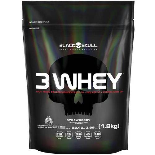 3 Whey Protein (1,8kg) - Black Skull