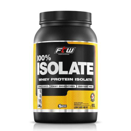 Whey Protein 100% Isolado Fitoway Ftw Sabor Baunilha - 900g