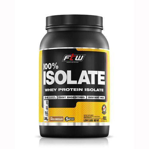 Whey Protein 100% Isolate Ftw - 900g Chocolate - Fitoway