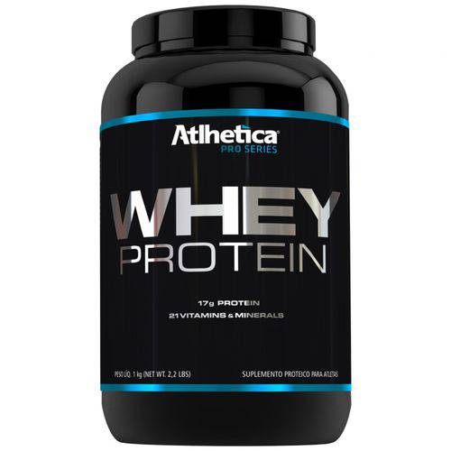 Whey Protein 1kg Pro Series Morango (atlhetica)