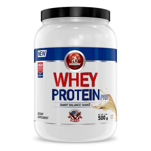 Whey Protein 500gr - Baunilha Usa - Midway