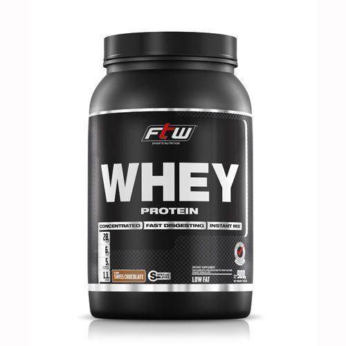 Whey Protein 60% Concentrate Ftw - 900g Chocolate - Fitoway