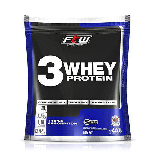 3 Whey Protein - 2270g Vanilla Cream - Fitoway