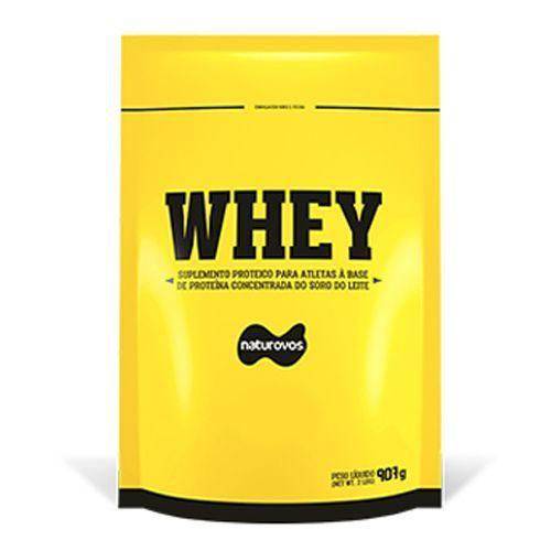 Whey Protein - 907g Refil Chocolate - Naturovos