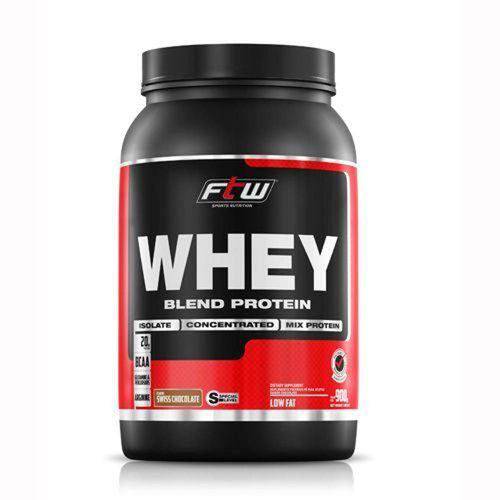 Whey Protein Blend Ftw - 900g Chocolate - Fitoway