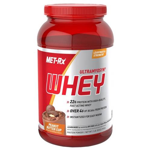 Whey Protein Concentrado 100% Ultramyosyn Whey 22g - Met-Rx - 2lbs 907grs