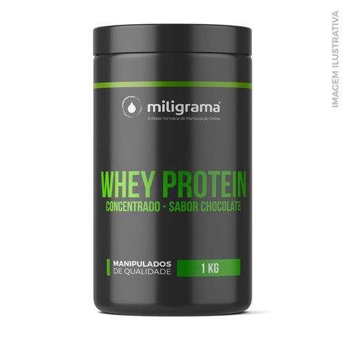 Whey Protein Concentrado 1kg - Chocolate