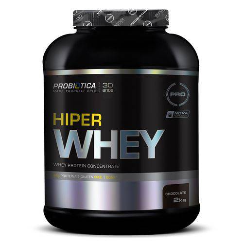 Whey Protein Concentrado Hiper Whey - Probiótica - 2kg