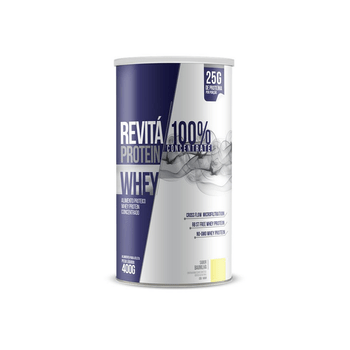 Whey Protein Concentrate 25g Revitá 400g Baunilha