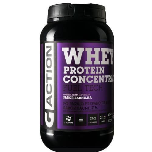 Whey Protein Concentrate Baunilha 900 Gramas G-Action
