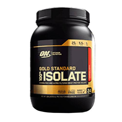 Whey Protein Gold Standard 100% Isolate - 1.6lbs - 744g - Sabor Chocolate - Optimum Nutrition