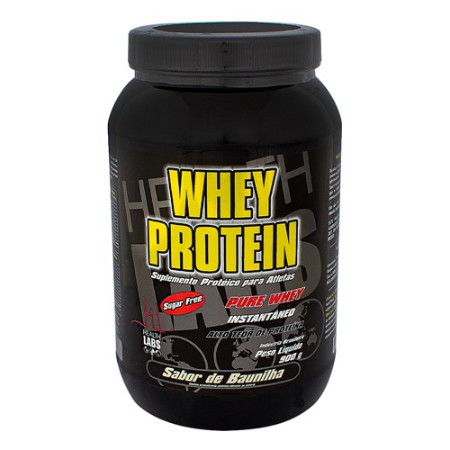 Whey Protein Health Labs Baunilha com 900g