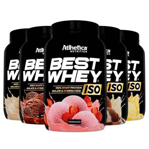 Whey Protein Isolado BEST WHEY ISO 900g - Atlhetica Nutrition