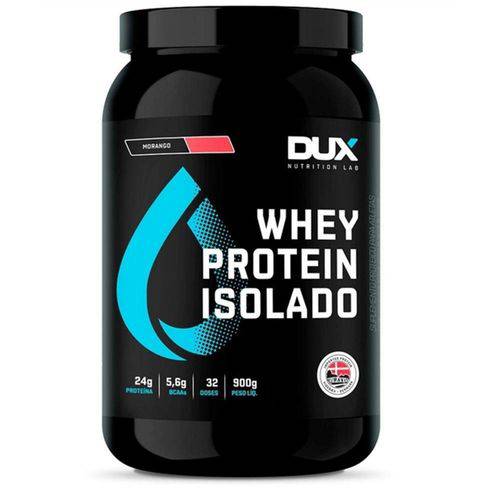 Whey Protein Isolado - DUX Nutrition - 900g - Baunilha