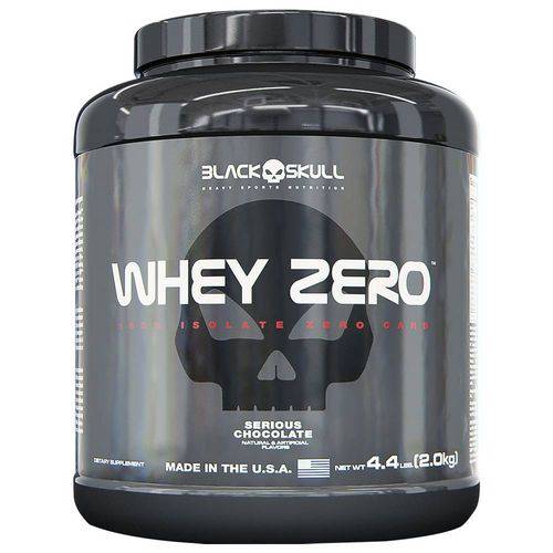 Whey Protein Isolado Whey Zero - Black Skull - 4,4lbs