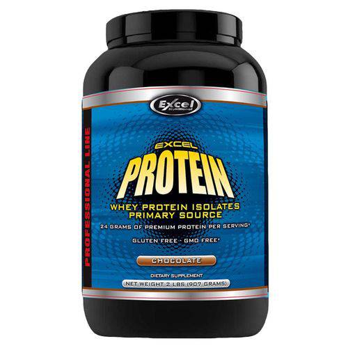 Whey Protein 2lbs - Chocolate - Excel Nutritional