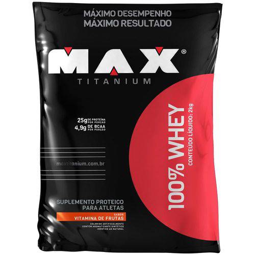 Whey Protein Max Titanium 100% Whey - 2kg