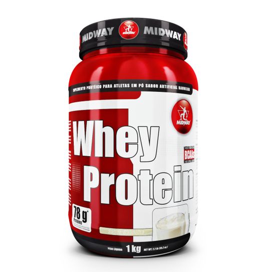 Whey Protein Midway Baunilha 1kg