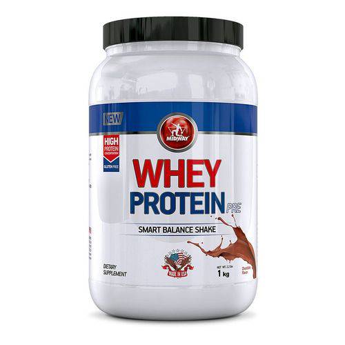 Whey Protein Pre Midway 1Kg Chocolate