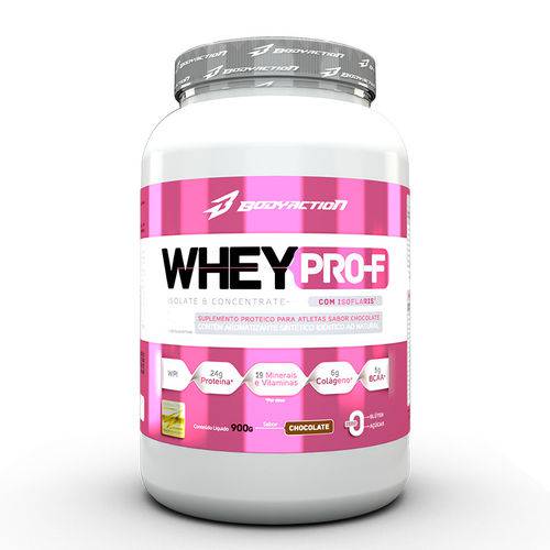 Whey Protein Pro-f Isoflaris - Chocolate - 900g - Body Action